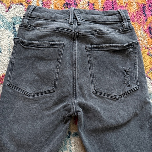 Good American Dark Gray Skinny Jeans - Picture 8 of 9
